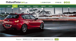 Desktop Screenshot of midlandmotorcars.com